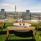 Costway 1/2 PCS 52" Outdoor Acacia Wood Dining Bench Chair with Slatted Seat